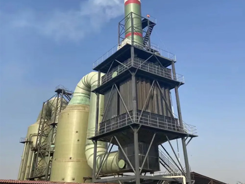 新疆竖炉湿电除尘器